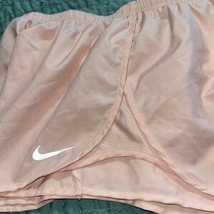 Nike Pink Athletic Shorts Lightweight sz L NWOT